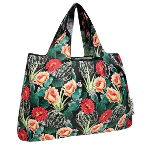 Wrapables Large Nylon Reusable Shopping Bag, Foldable Shopping Tote Bag, Reusable Grocery Bag, Travel Bag